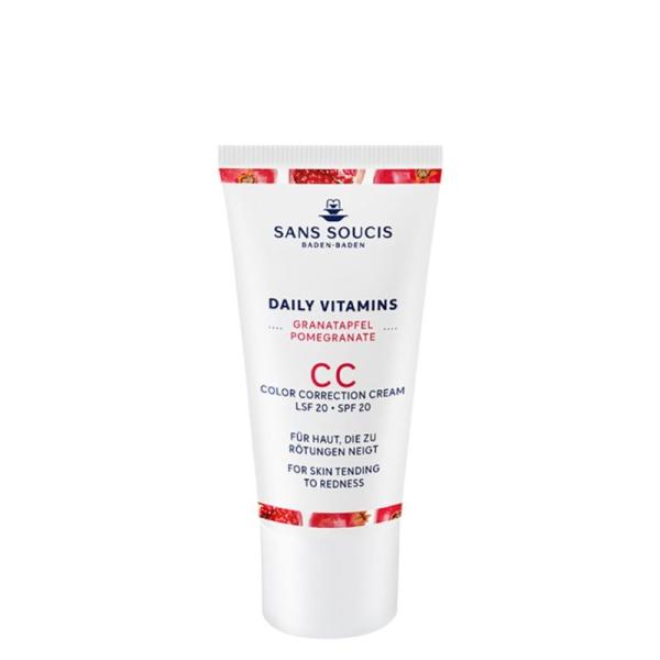 SANS SOUCIS Daily Vitamins CC Cream LSF 20 für gerötete Haut